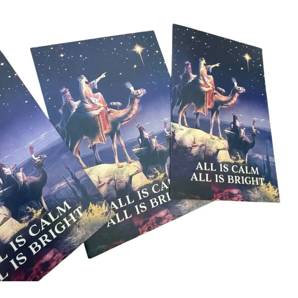 Holiday Time Religious Christmas Cards Lot 19 Cards & Envelopes Assorted Designs